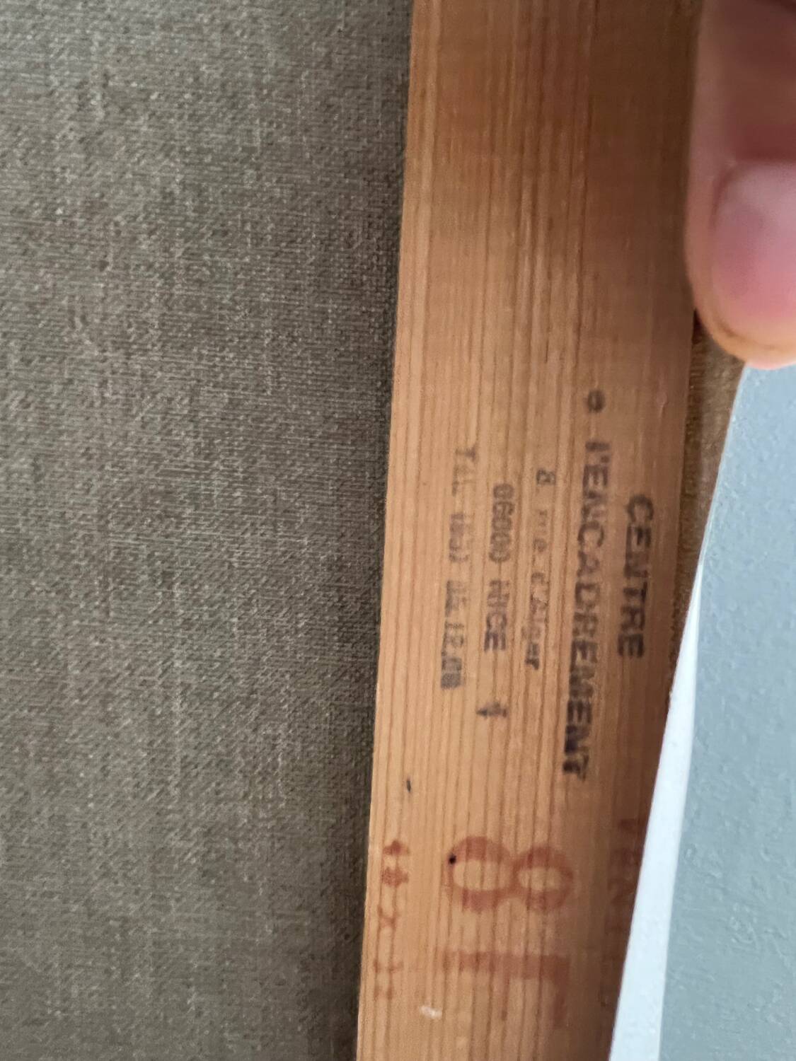 Oil on canvas - Rinaudo