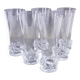 Set de 6 verres en cristal DAUM