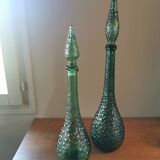 Large vintage bubble carafe