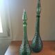 Large vintage bubble carafe