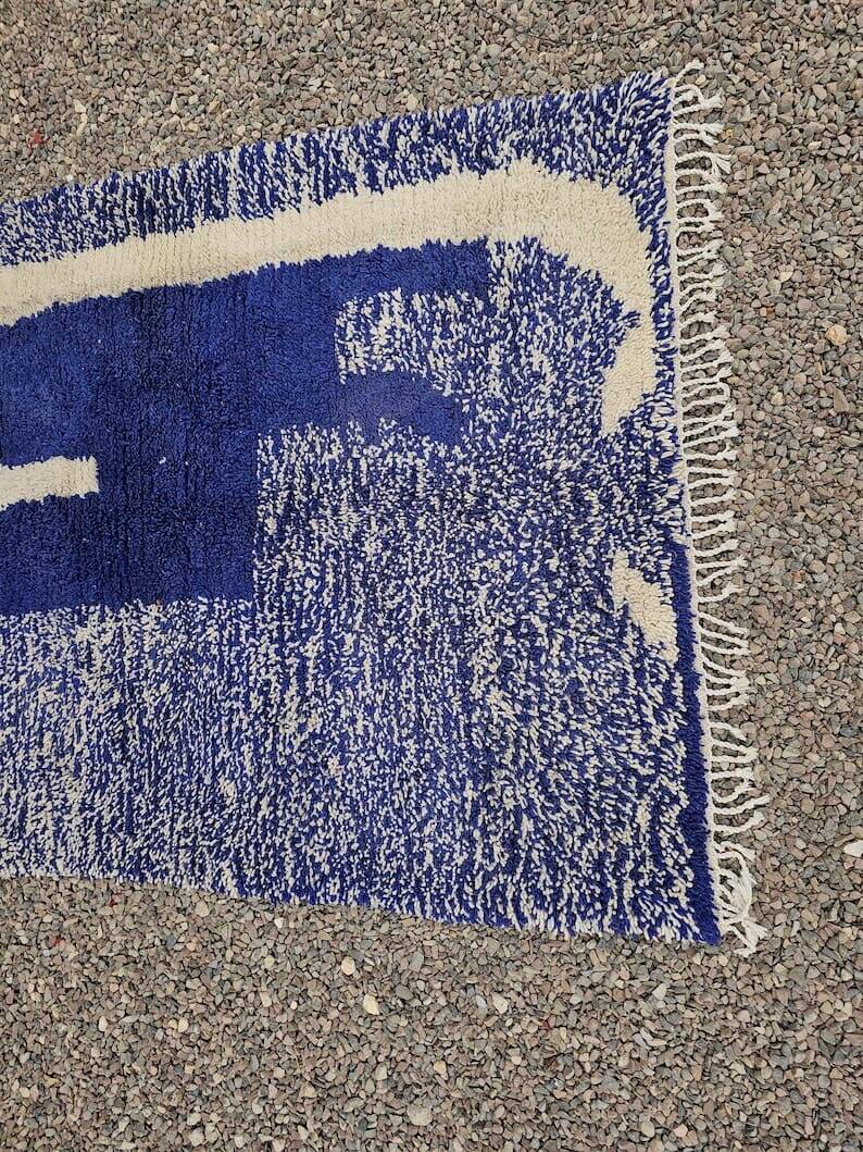 Tapis berbère tissé main artisanale traditionnelle 1,5/2,5 m