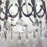 Oval chandelier from Sciolari 1970