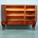 Buffet scandinave design années 50 en teck cabinet Japandi