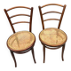 Chaises GEBRUDER THONET modèle 17 fin 19eme