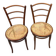 Chaises GEBRUDER THONET modèle 17 fin 19eme