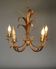 Vintage chandelier with 5 lights attributed to Hans Kögl. 1970s.