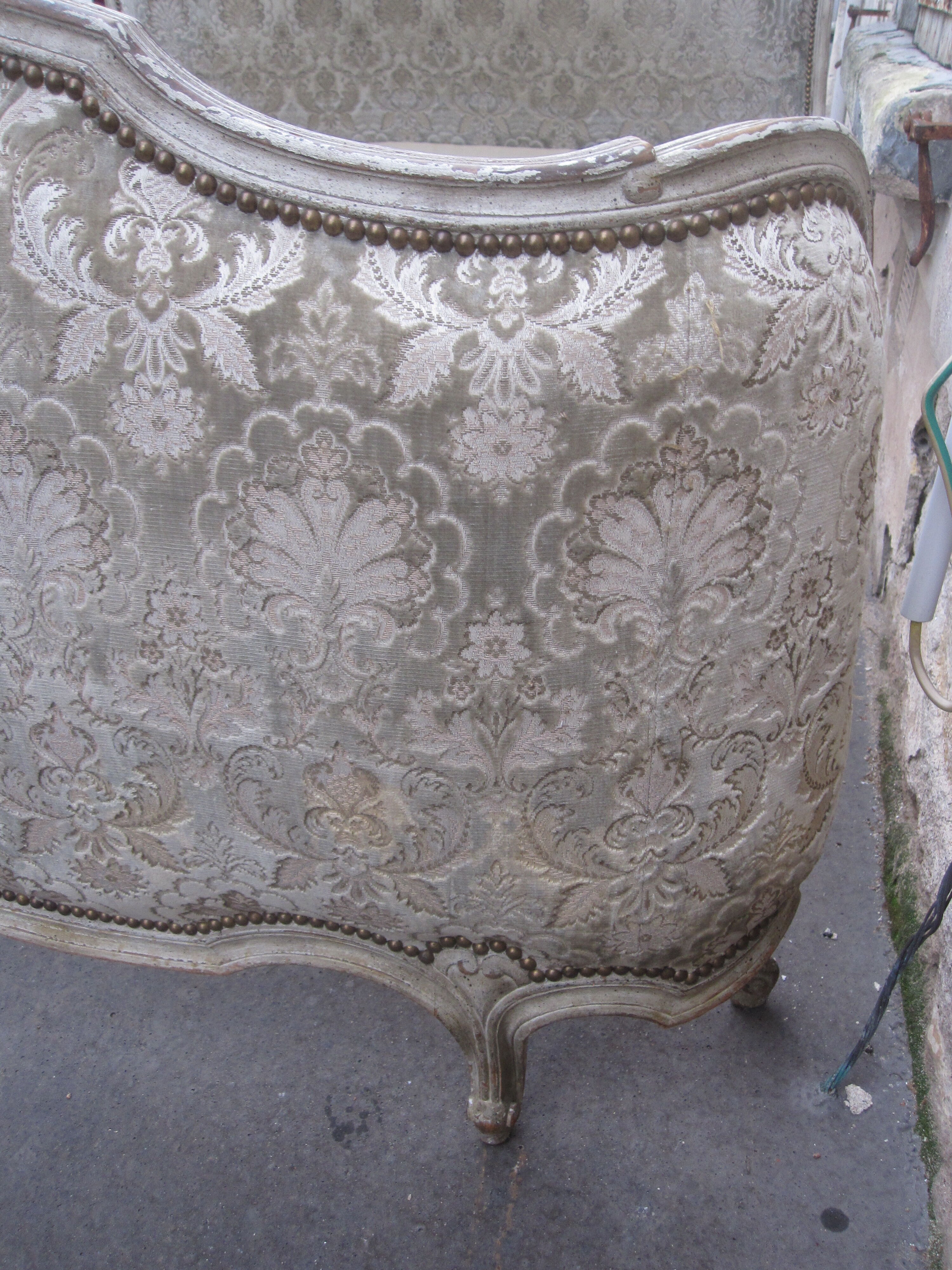Bed basket skated style Louis XV