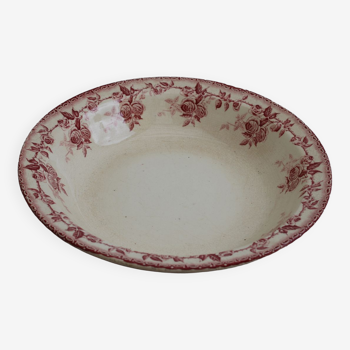 Iron Earth ceramic salad bowl