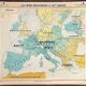 Old Hatier Trotignon map 220-21, 1950 Europe 16th 17th Renaissance