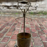 Porte-parapluie en laiton de Mathieu Matégot, années 1950