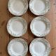Set of 6 old soup plates