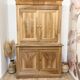 Antique two-body buffet in solid wood (restored)