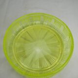 Antique French cup uranium glass cup sv antique french cup uranium glass