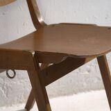 Vintage Thonet Dining Chairs (c.1950). Set of 6 pieces