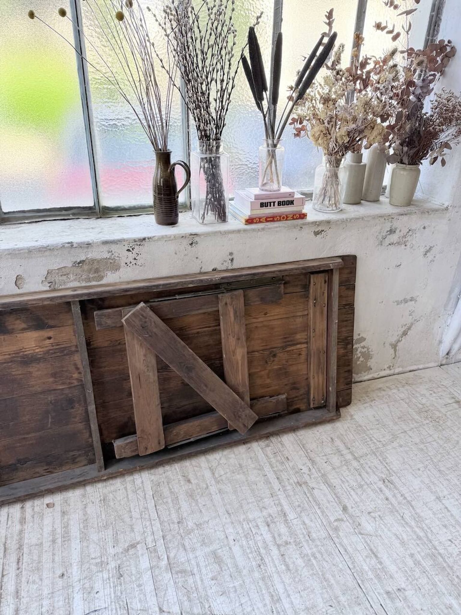 1950 XL folding farmhouse table in pine