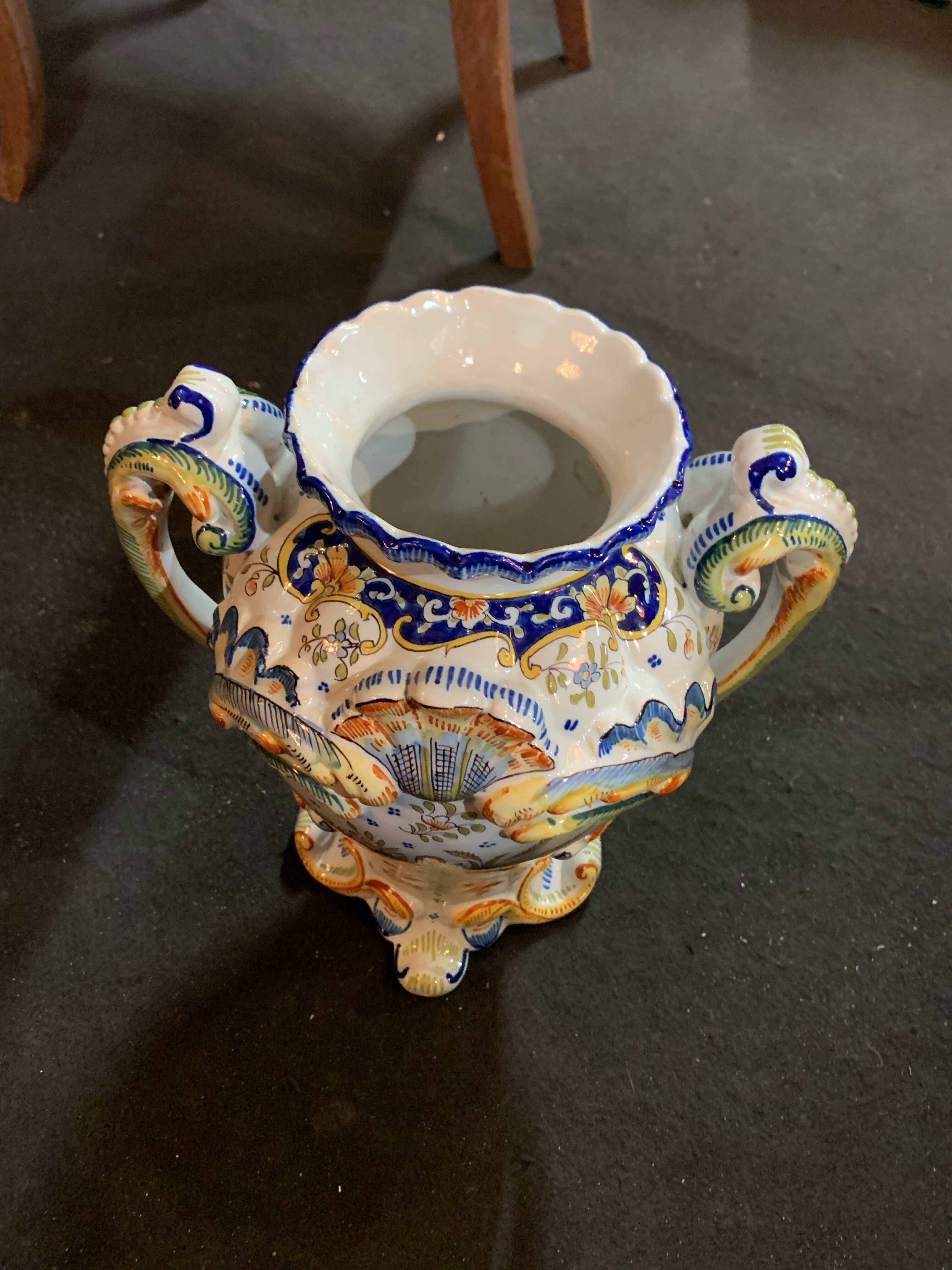 Vase stamped Le Treport