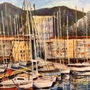 Françoise Gril, peinture, "haven"