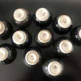 11 old Céranord Saint Amand Semi Vitrified bowls