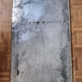 Miroir psyché en laiton martelé, artisanat marocain