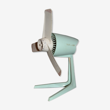 Ventilateur Calor des années 70 vert mint