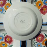 6 assiettes creuses HBCM
