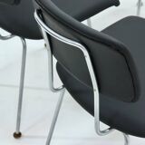 Set of 4 dining chairs Gispen 1263 by AR Cordemeijer 1960