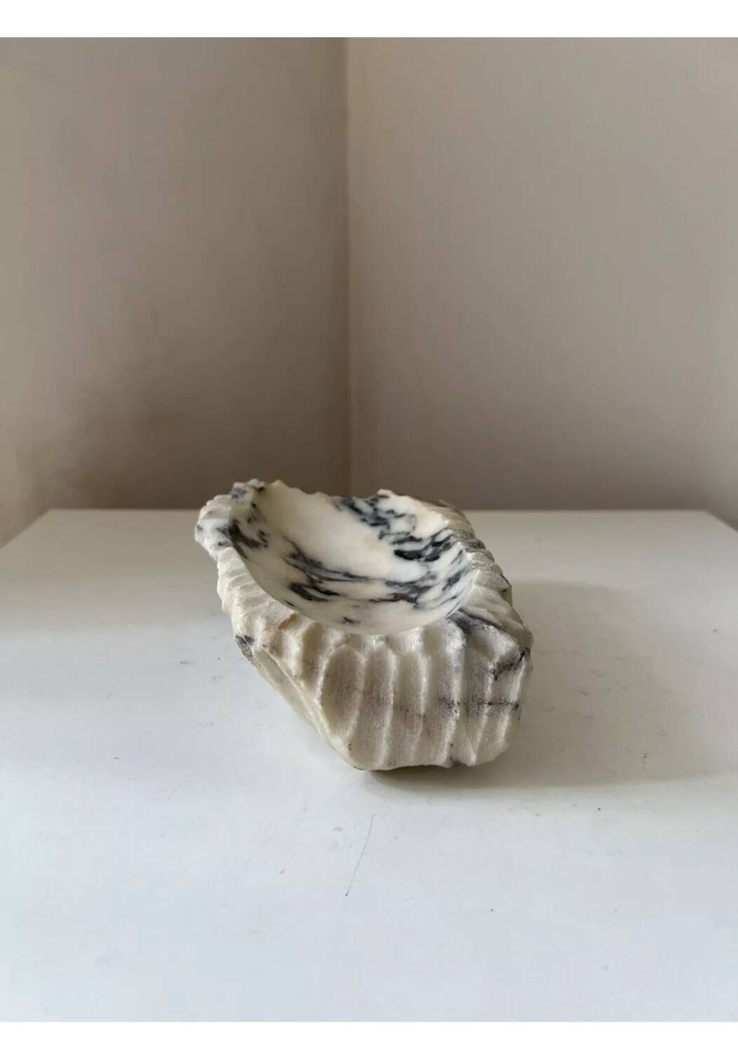 Cendrier, vide poche en pierre, Italie 1950