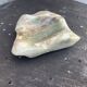 Ashtray cup in a green polished stone and vintage veins