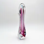 Large Crystal Vase Max Verboeket Kristalunie Maastricht 32cm 1.6kg