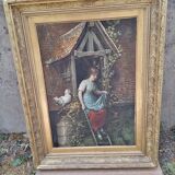 Tableau ancien fin 19eme