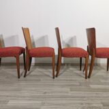4 art deco dining chairs by Jindrich Halabala