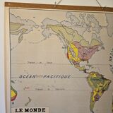 Old geography solar map 1960