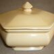 Yellow What's earthenware candy box