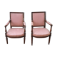 Pair of directoire period armchairs