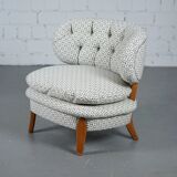 Hermès upholstered lounge chair by Otto Schulz for Boet