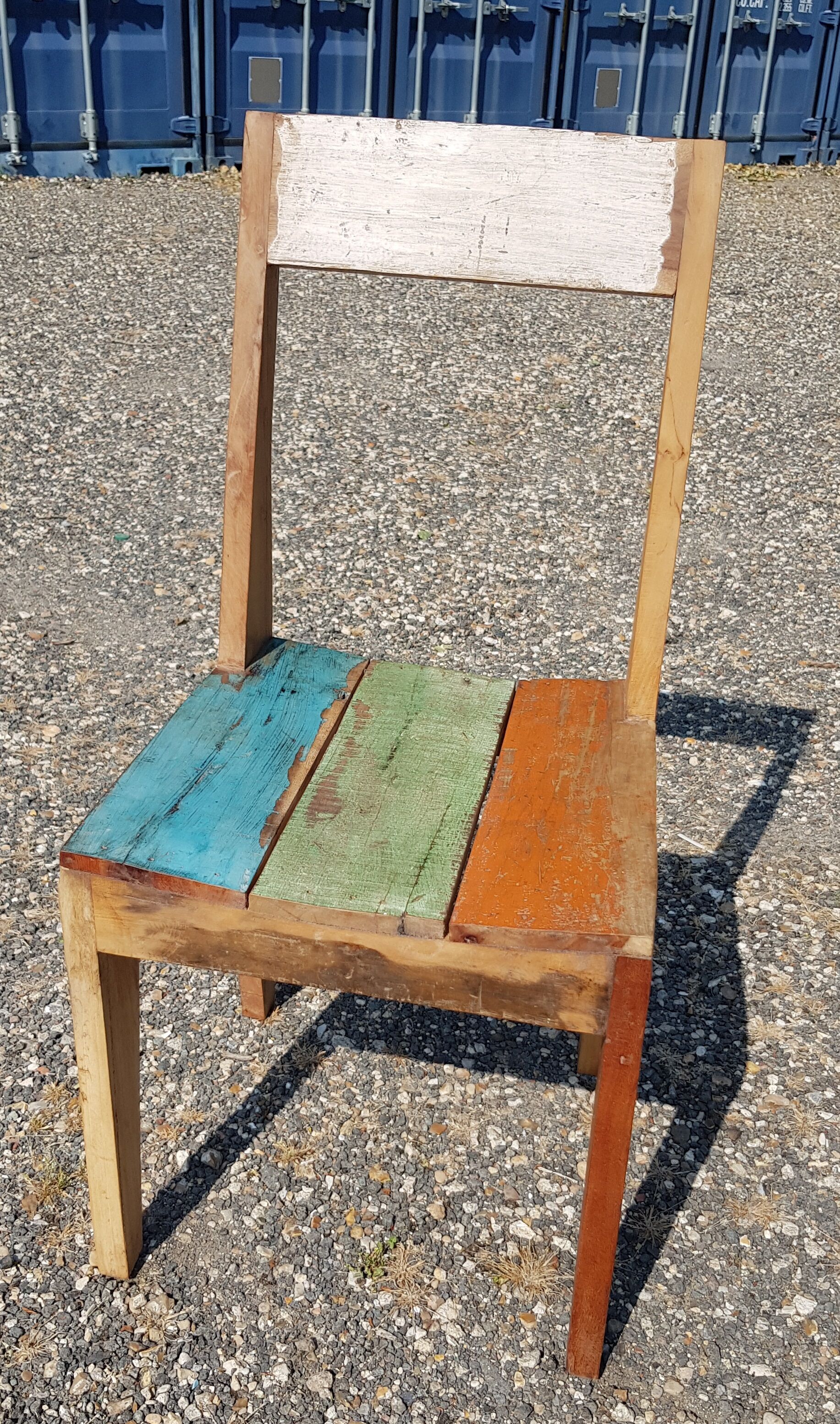 Teak table with 6 chairs