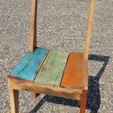 Teak table with 6 chairs