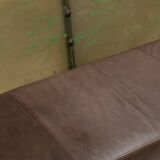 Sculptural Post-Modern Steel Sofa, France 1980s
