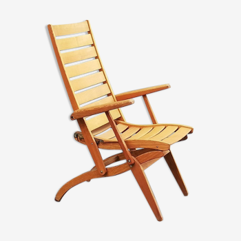 Solid oak modular chair