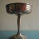 vintage centre table cup silver-plated art deco French silver metal cup