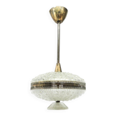 Suspension lumineuse de Polam, Pologne, années 1970
