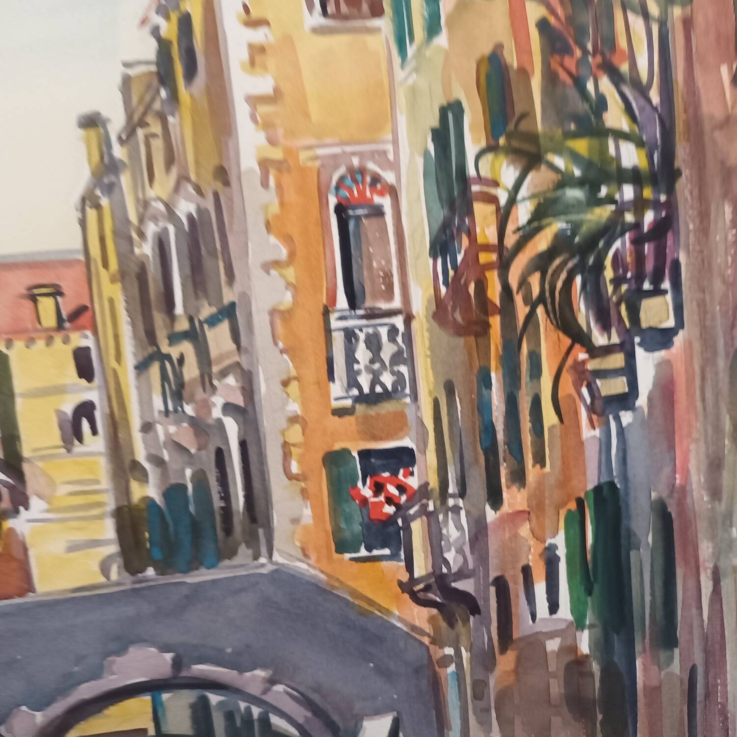 Aquarelle Venise Rollier