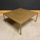 Brass coffee table 1950