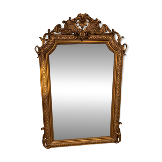Old gold mirror