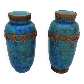 Miniature vases, Paul Millet, Sèvres manufacture