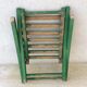 Former wooden fisherman folding stool