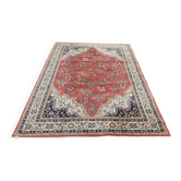 Tapis persan bordeaux en laine Khorassan 200x300cm