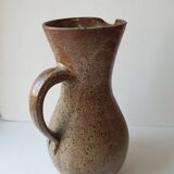 Large glazed stoneware ceramic pitcher Le refuge - 29cm