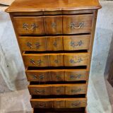 Weekly chest - Louis XV style - Solid wood