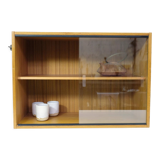 Showcase furniture to install or hang from the 70s.